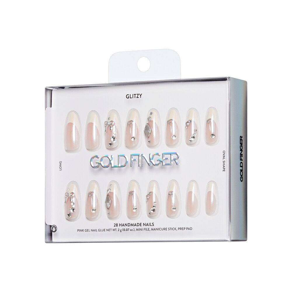 Gold Finger Handmade Nails - Regency