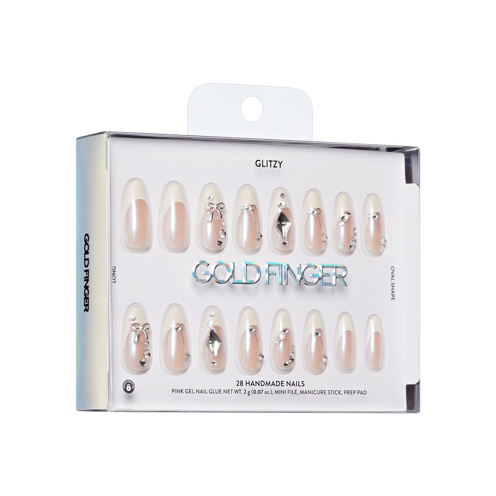 Gold Finger Handmade Nails - Regency