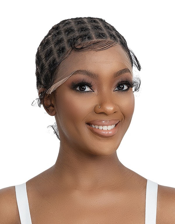 Janet Melt Nuskin Air Lace Cap- Square