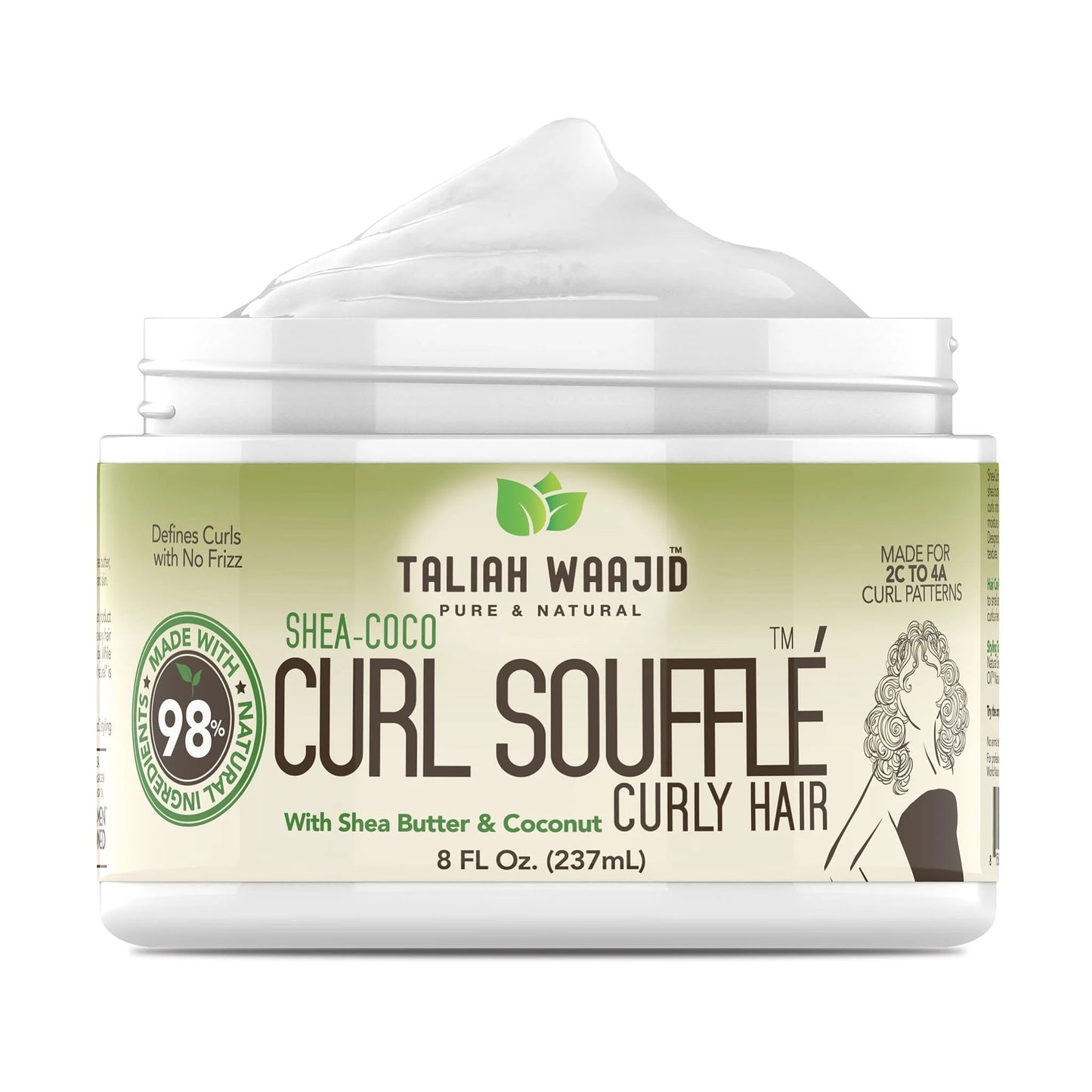 Taliah Waajid Shea Coco Curly Hair Souffle 8 oz
