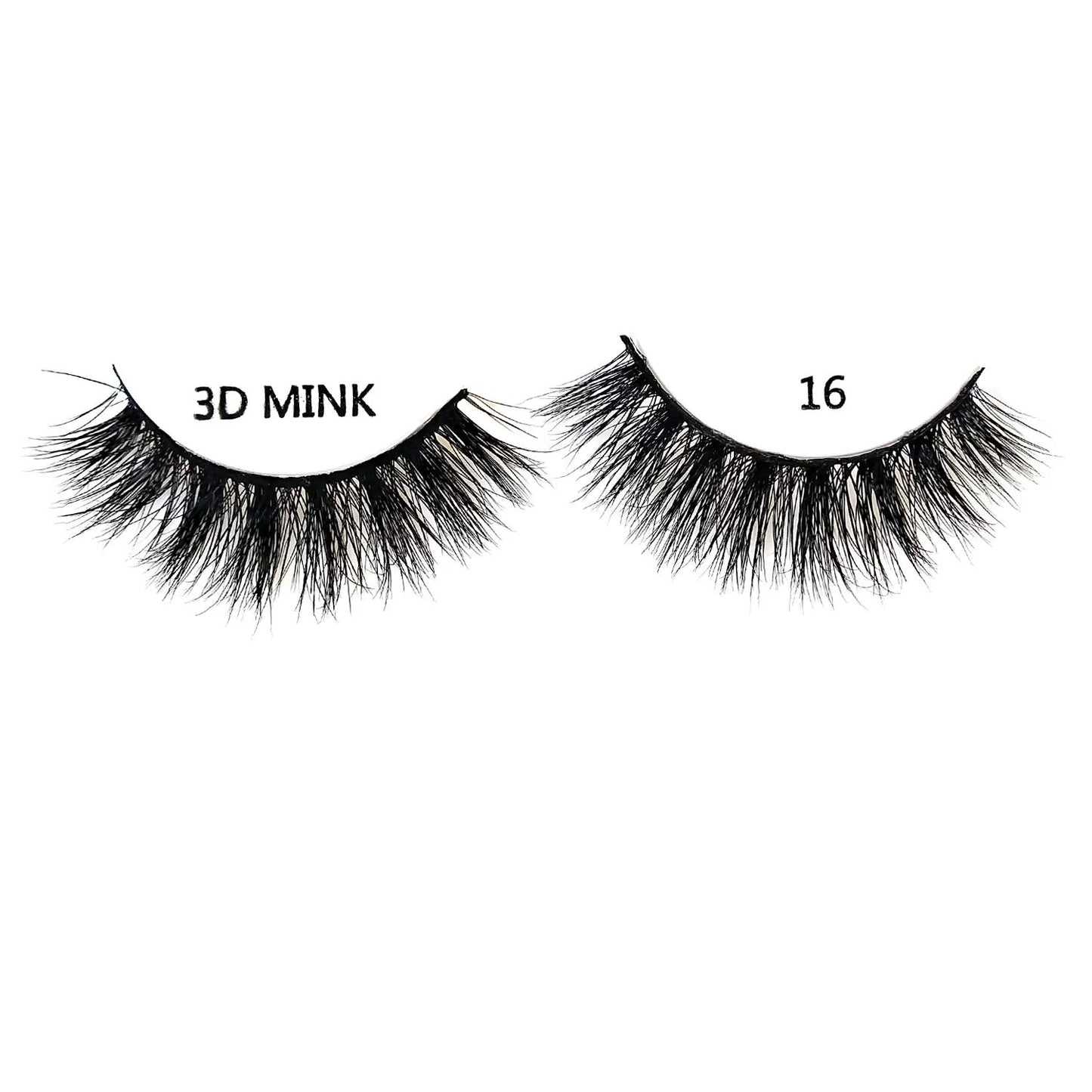 K&K Lash 3D Mink Eye Lash #16