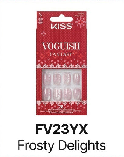 Kiss Voguish Holiday Nails Frosty Delights