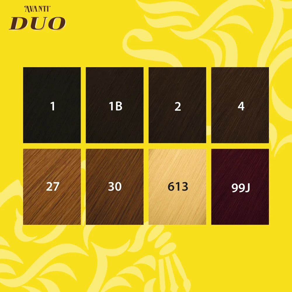Duo 2PC Weave Bundle Deep Wave 18"