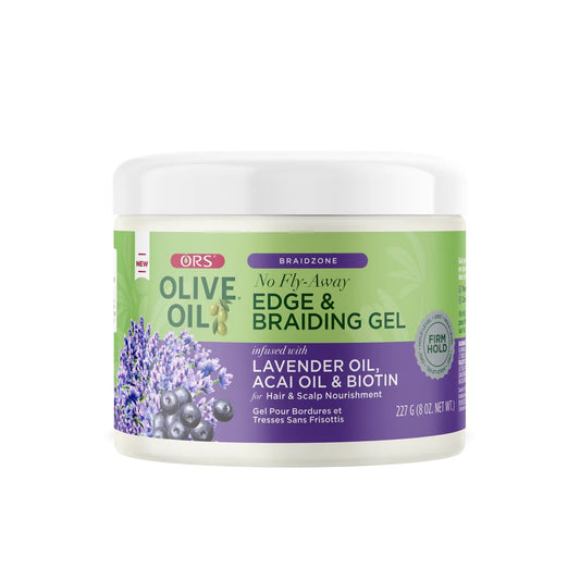 ORS Olive Oil Braid Zone Edge and Braiding Gel 8 oz