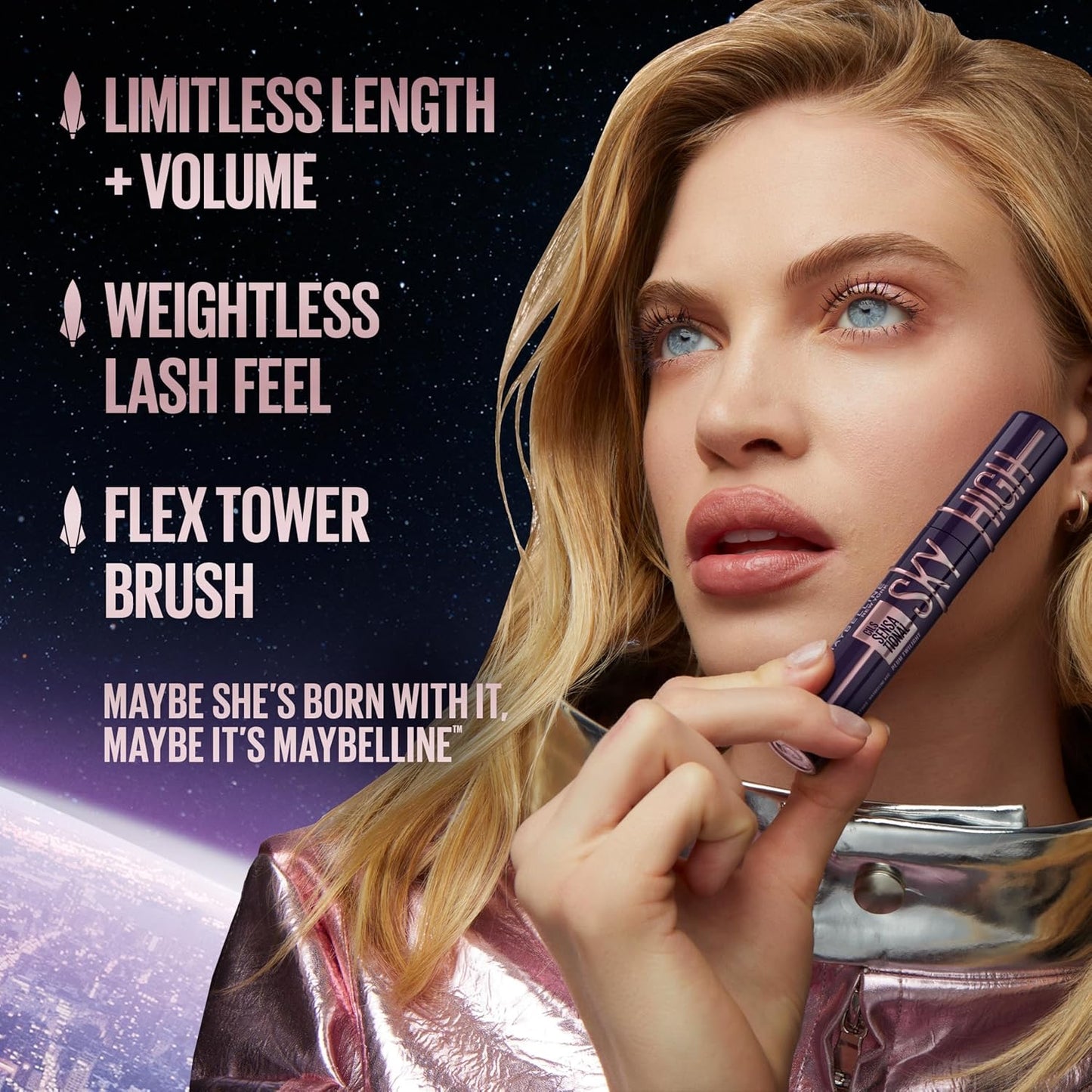 Maybelline Lash Sensational Sky High Lengthening Mascara Washable