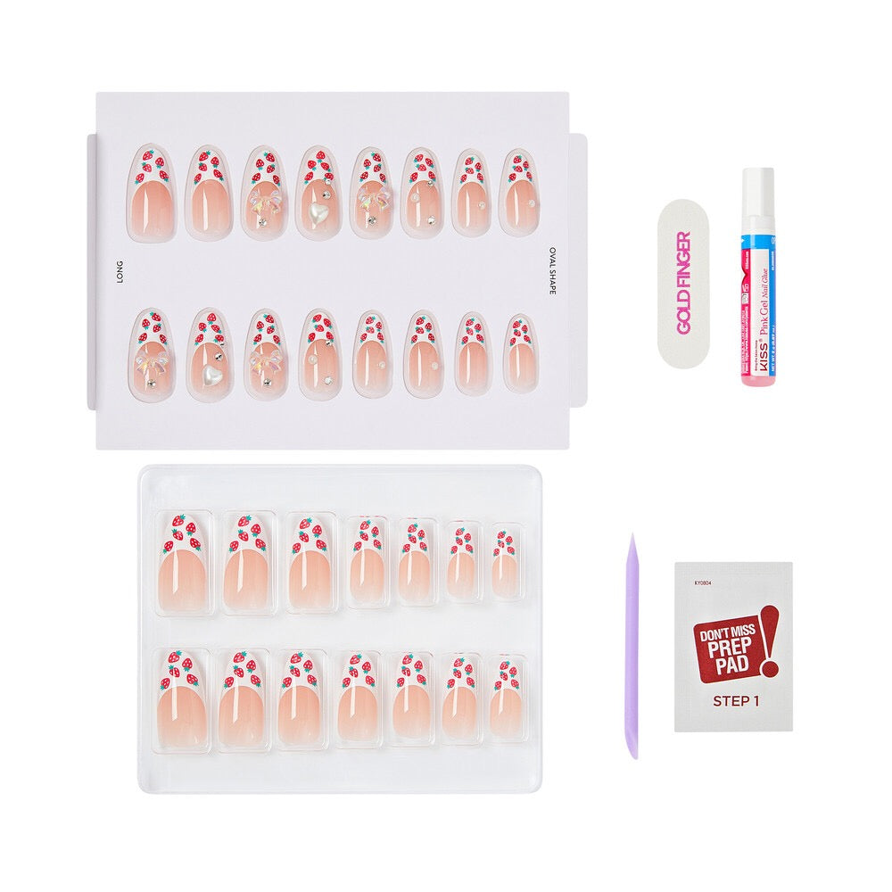 Gold Finger Handmade Nails - Promendade