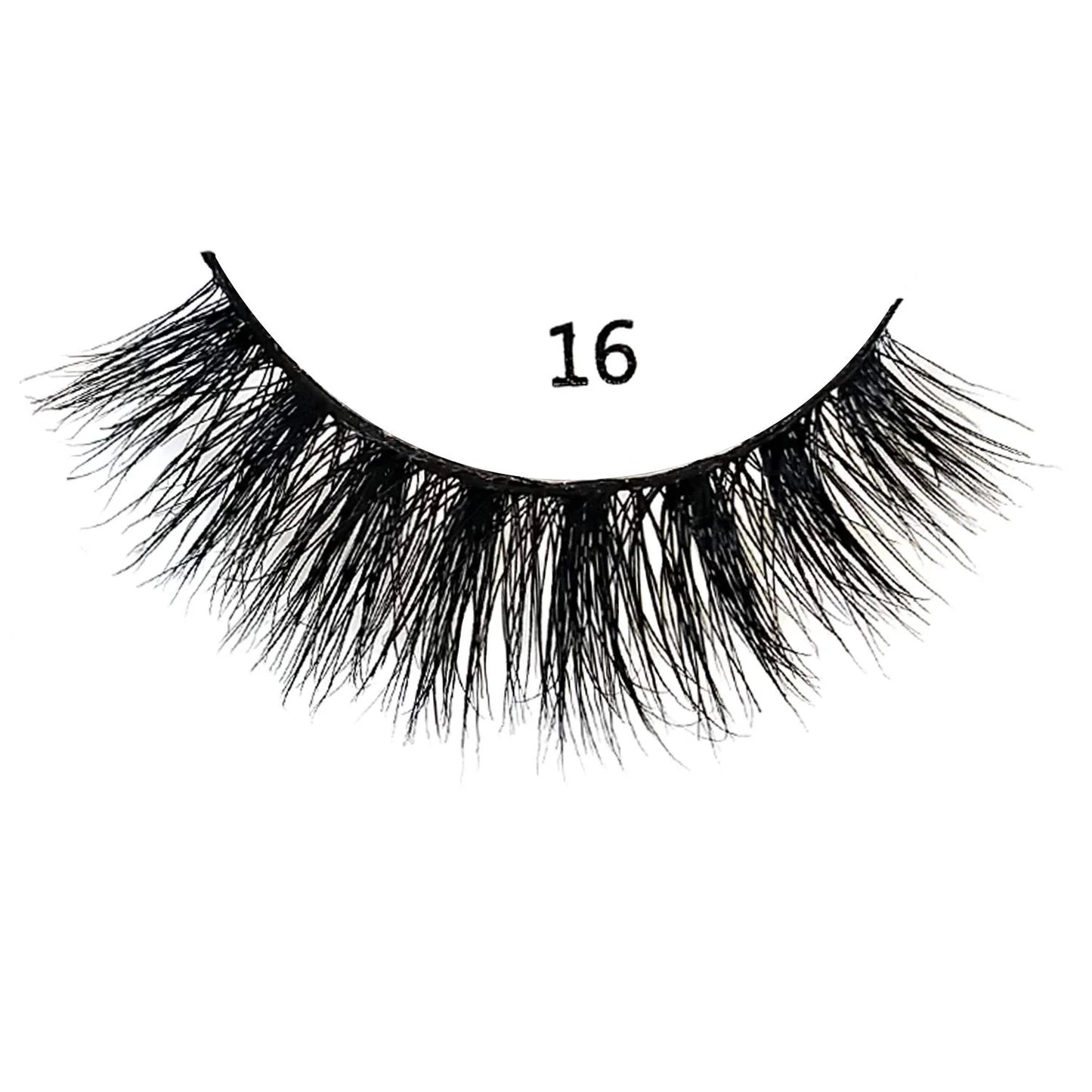 K&K Lash 3D Mink Eye Lash #16