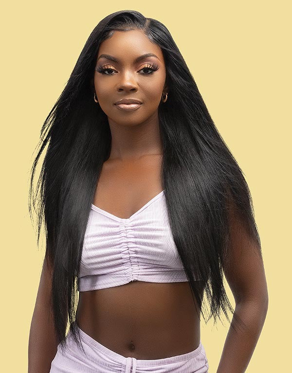 Janet Melt Butter Natural Silky Straight 3pcs