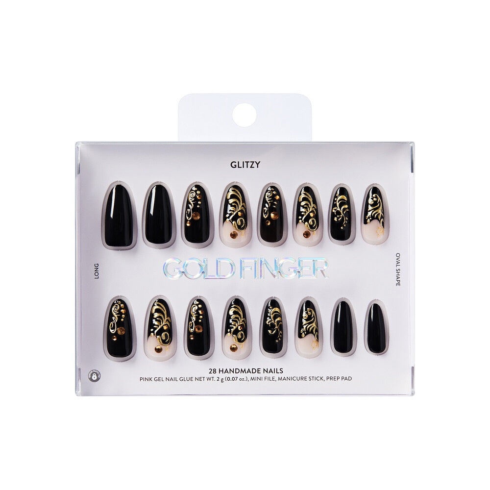 Gold Finger Handmade Nails - Kindly