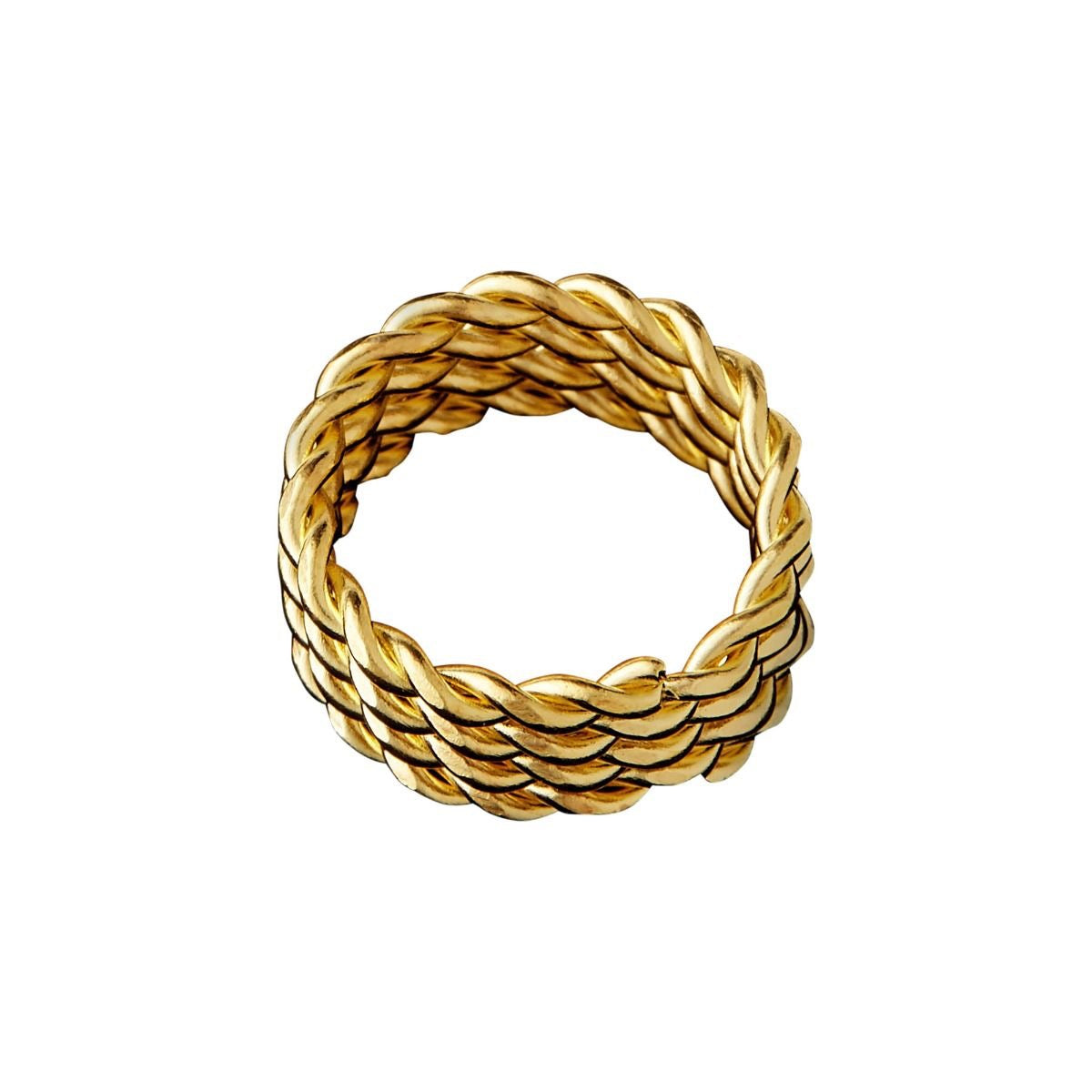 RED Braid Charm HZ07 Gold