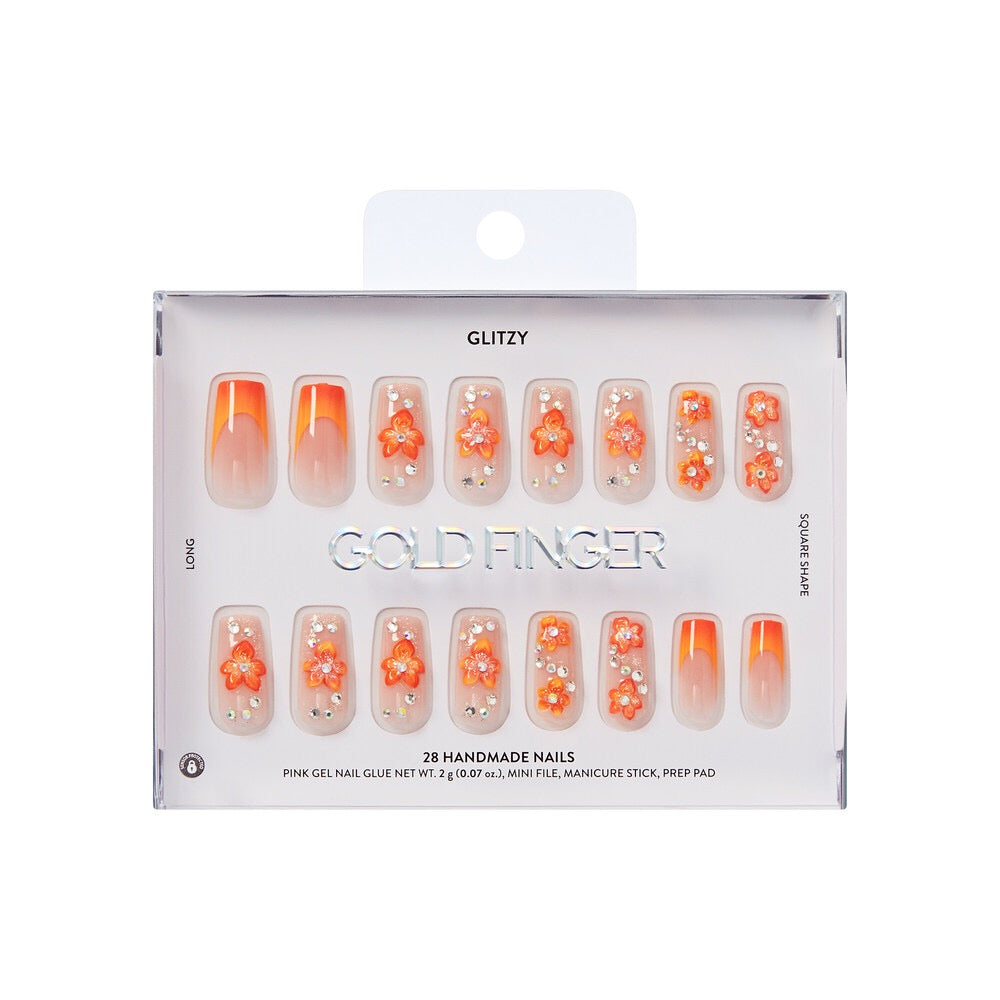 Gold Finger Handmade Nails - Grand