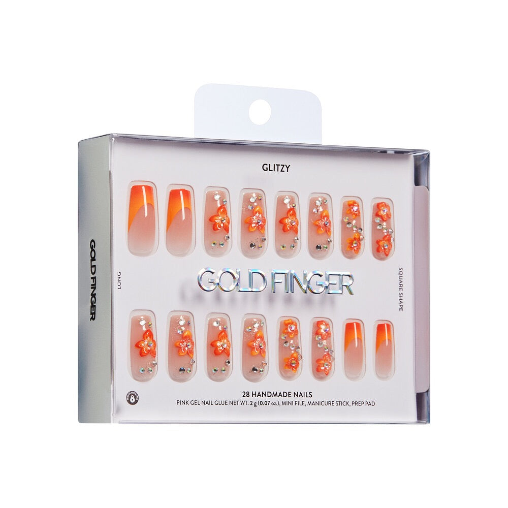 Gold Finger Handmade Nails - Grand