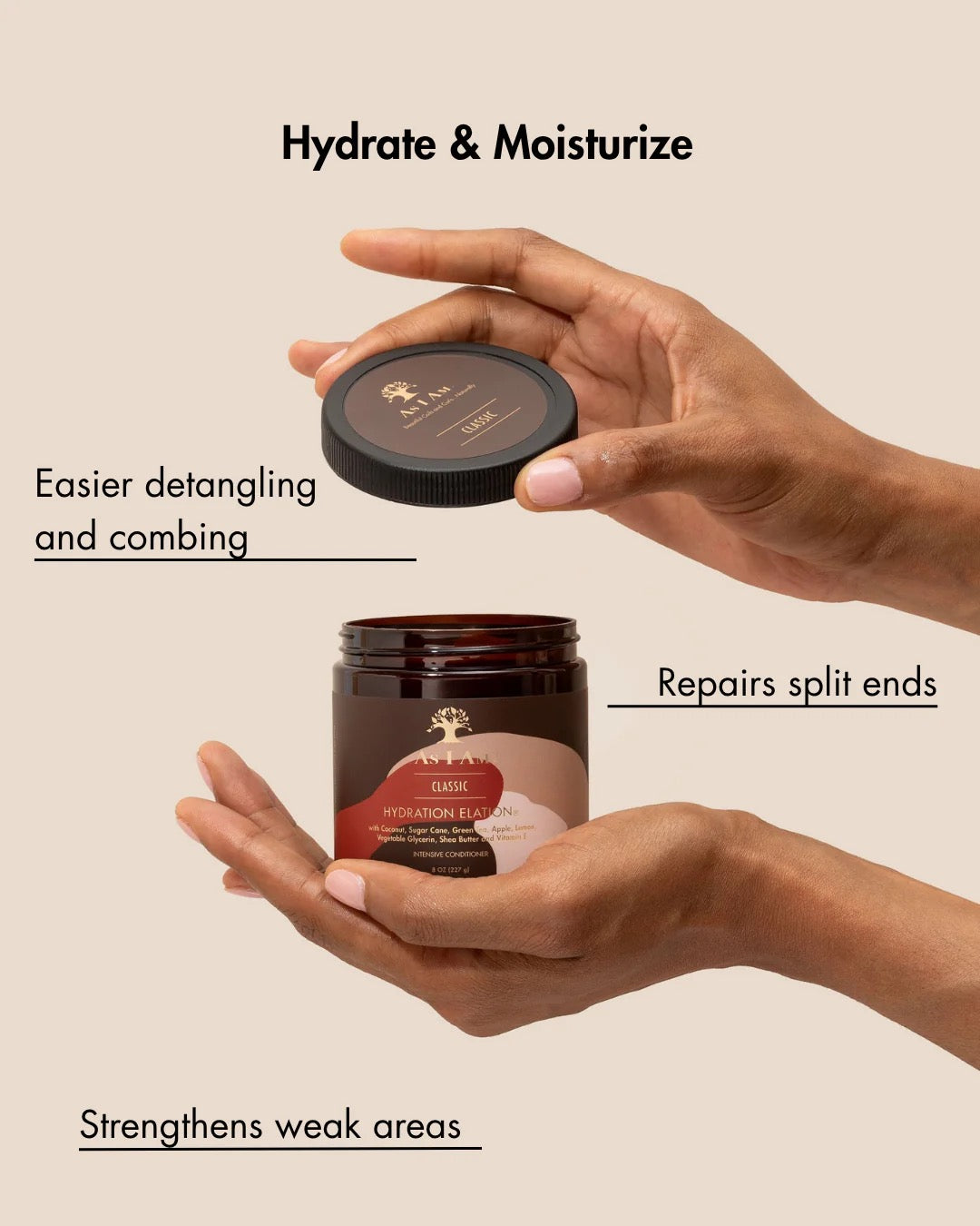 As I Am Hydration Elation Conditioner 8 oz
