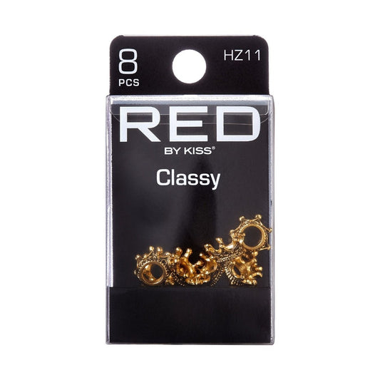 RED Braid Charm HZ11 Gold