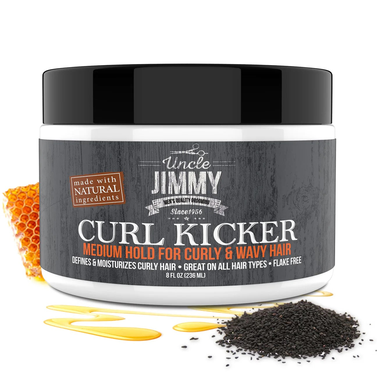 Uncle Jimmy Curl Kicker Styling Cream 8 oz