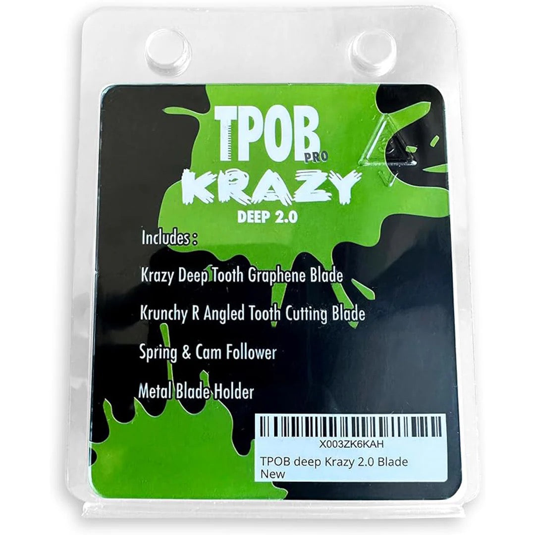 TPOB Pro Krazy Deep Tooth 2.0 Blade Set For X & XO Trimmers
