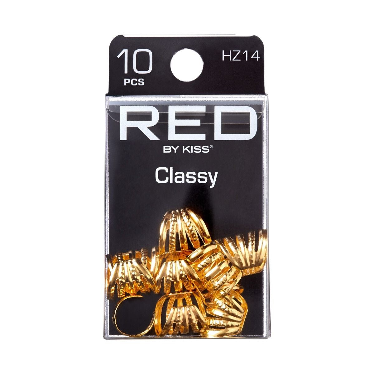 RED Braid Charm HZ14 Gold