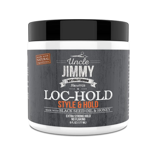 Uncle Jimmy Loc Hold Styling Pomade Hair Wax 6 oz