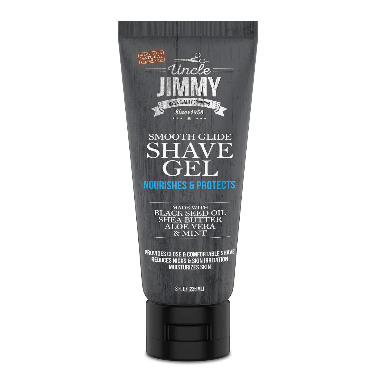 Uncle Jimmy Smooth Glide Shave Gel 8 oz