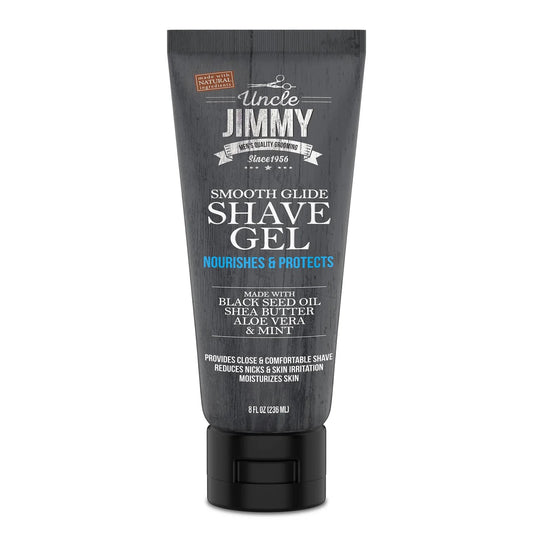 Uncle Jimmy Smooth Glide Shave Gel 8 oz
