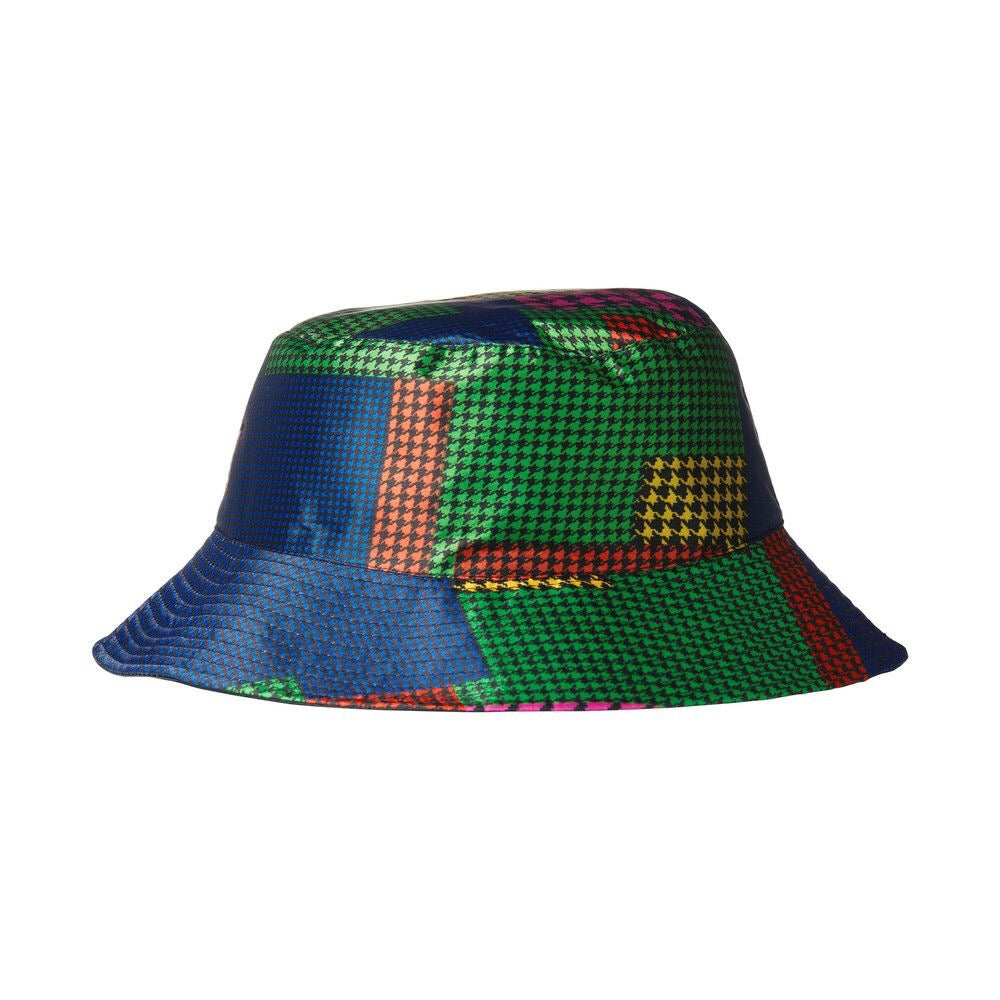 RED Satin Reversible Bucket Hat