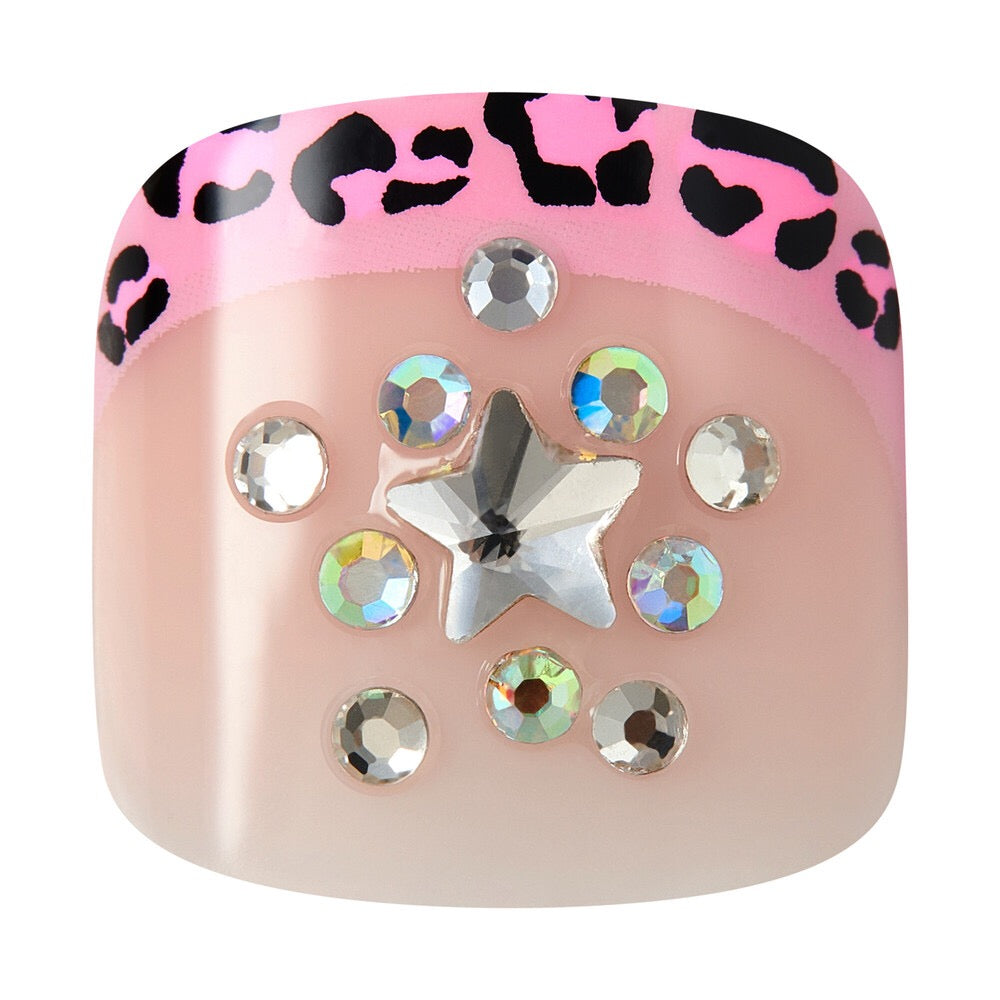 Gold Finger Handmade Toenails - Bijou