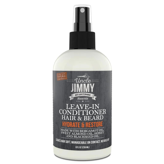 Uncle Jimmy Hair and Beard Leave In Conditioner 8 oz