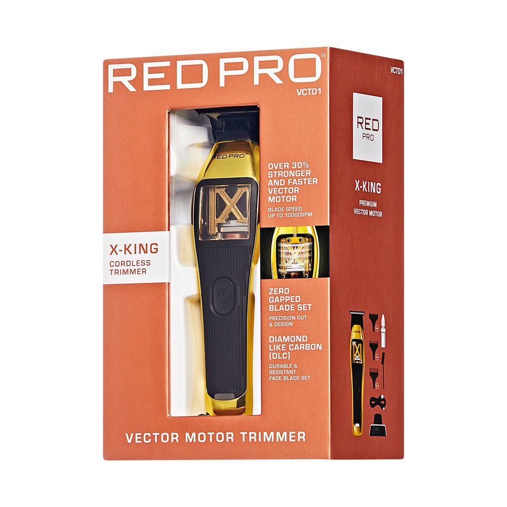RED Pro X-King Vector Cordless Trimmer - Gold
