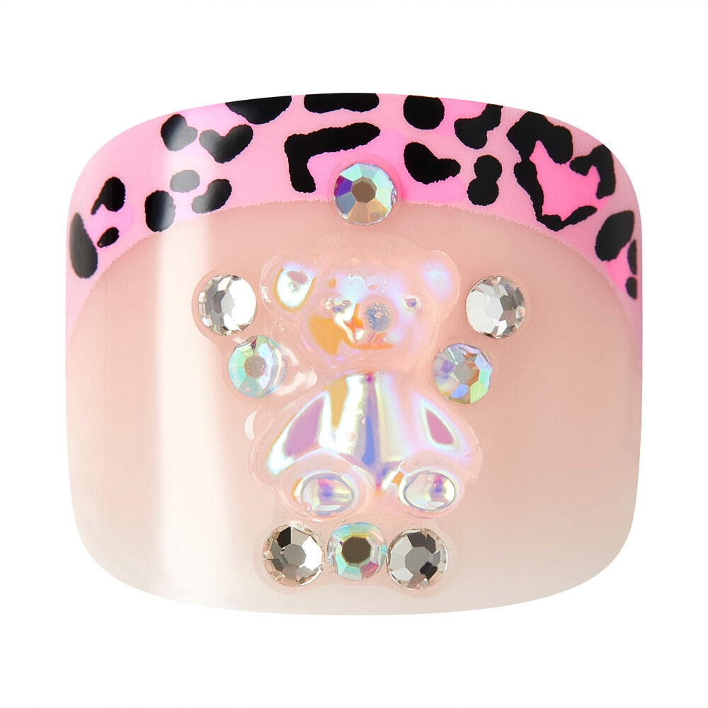 Gold Finger Handmade Toenails - Bijou