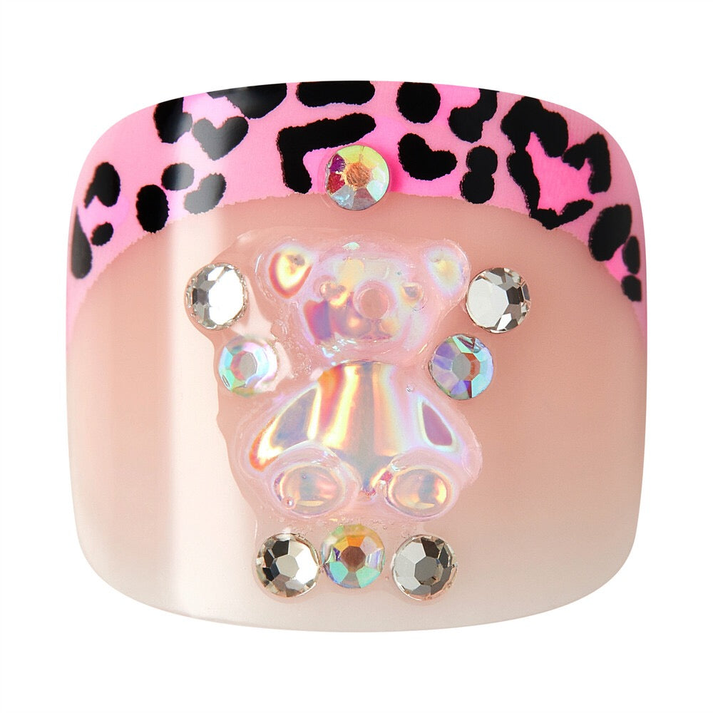 Gold Finger Handmade Toenails - Bijou