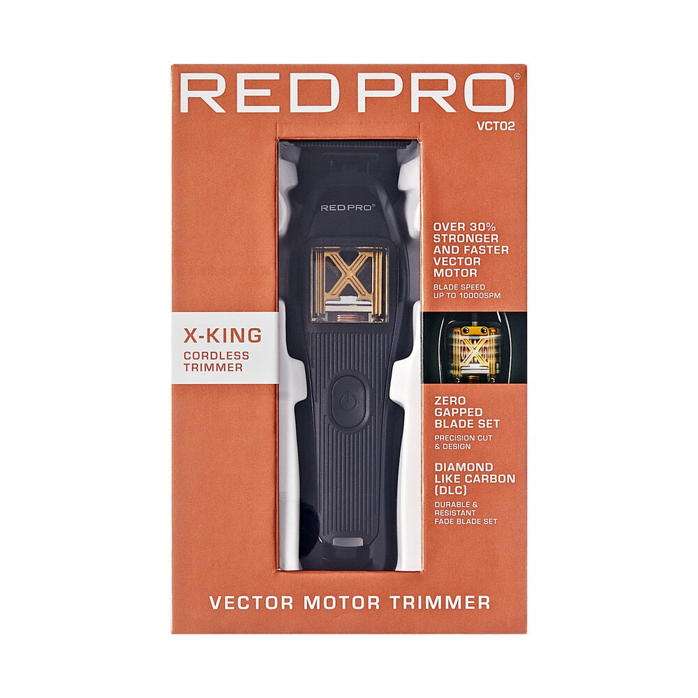 RED Pro X-King Vector Cordless Trimmer - Black
