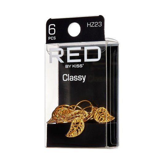 RED Braid Charm HZ23 Gold