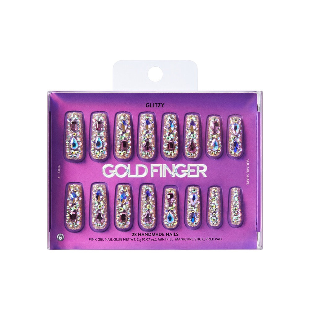 Gold Finger Handmade Nails - Beauteous