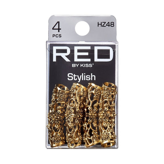 RED Braid Charm HZ48 Gold