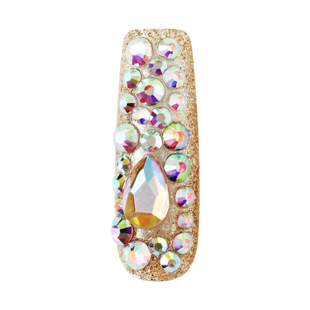 Gold Finger Handmade Nails - Beauteous