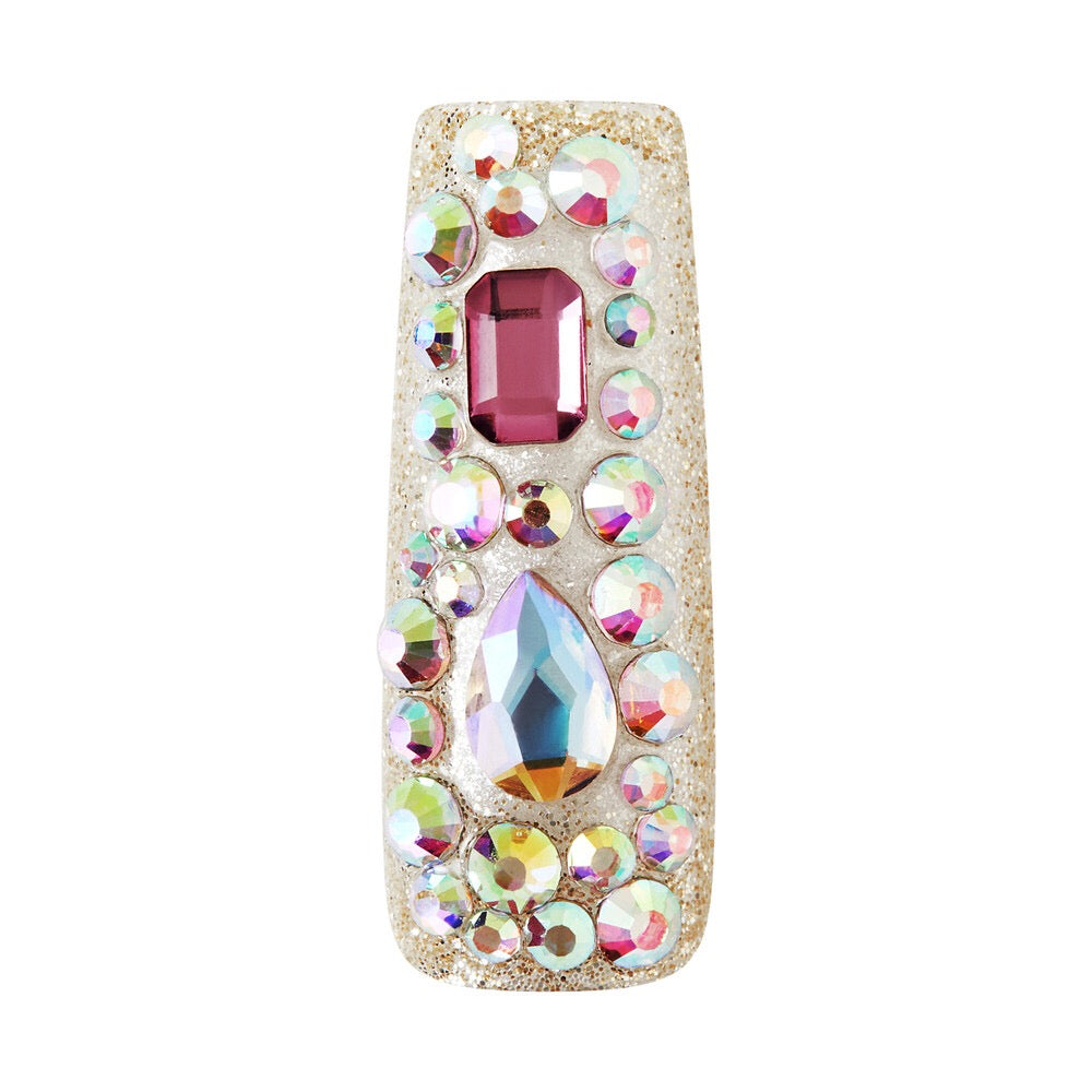 Gold Finger Handmade Nails - Beauteous