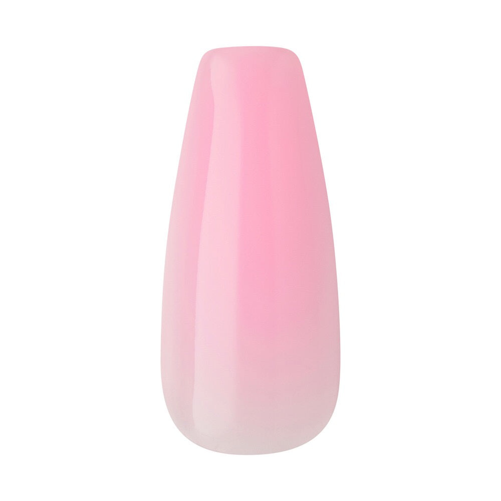 Gold Finger Jelly Color Nails Bubble Gum