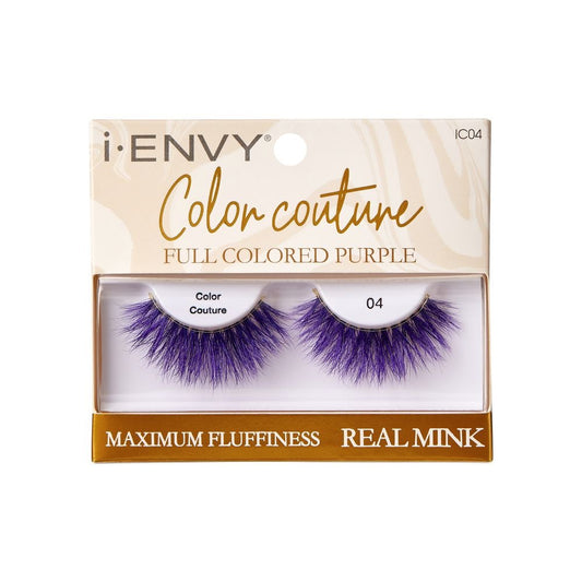 i-Envy Color Couture Full Mink Lashes- Purple