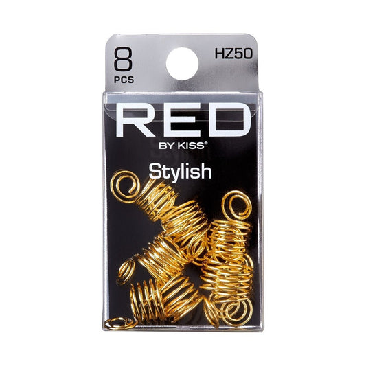 RED Braid Charm HZ50 Gold