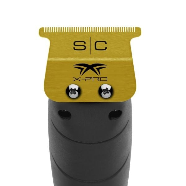 StyleCraft X-PRO Gold Titanium Wide Hair Trimmer Blade