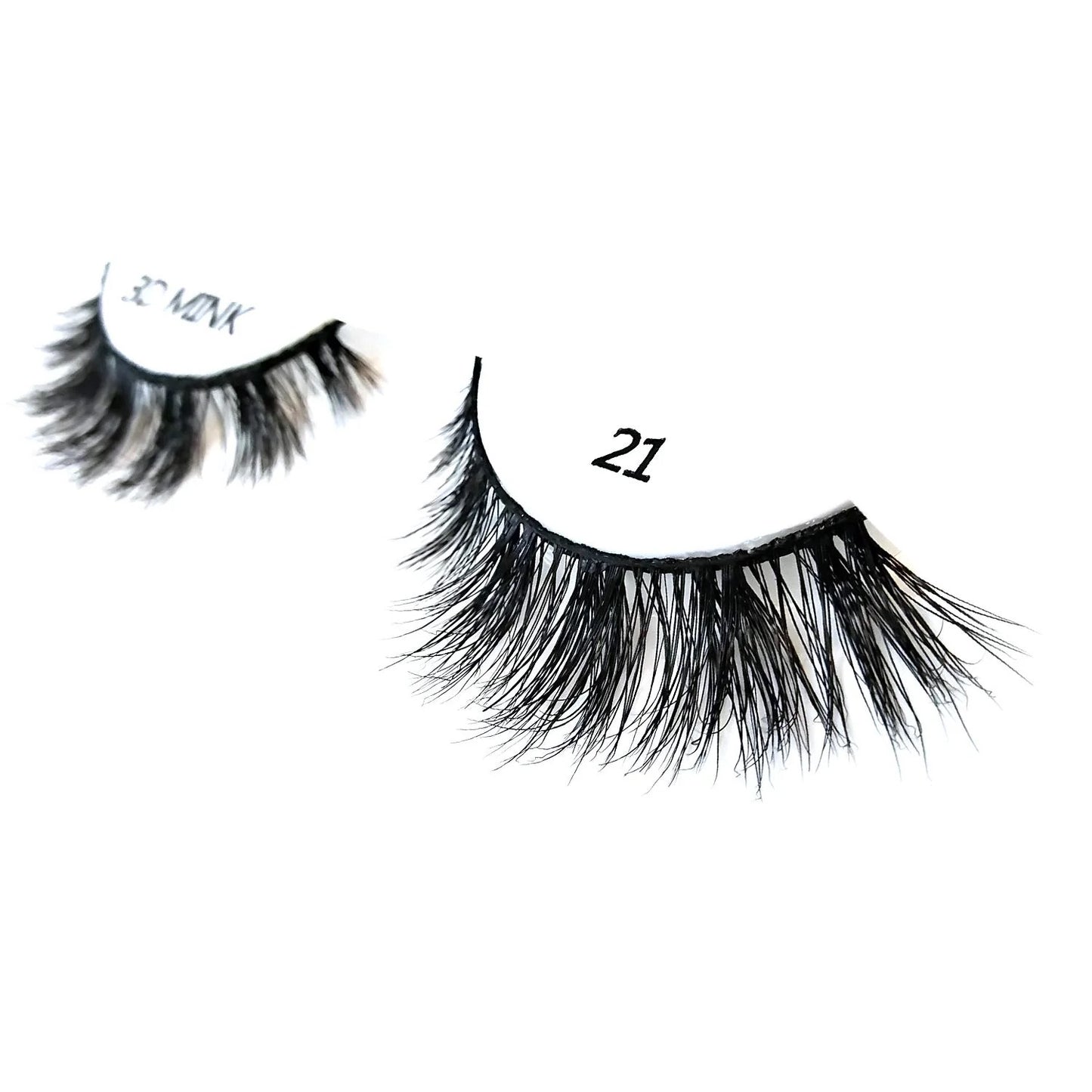 K&K Lash 3D Mink Eye Lash #21