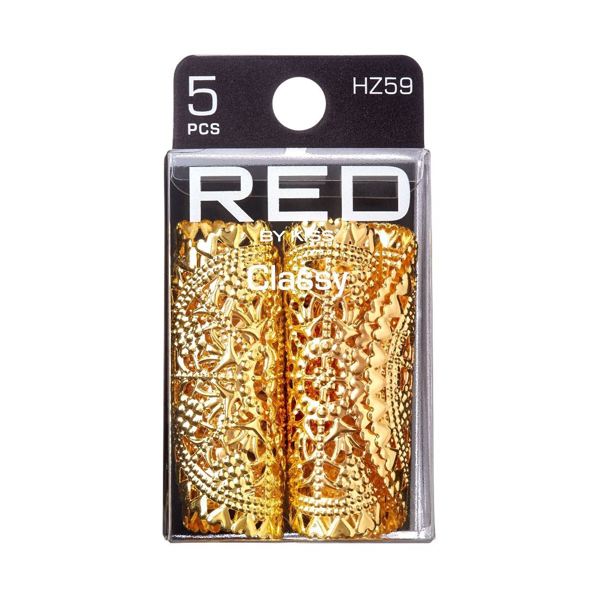 RED Braid Charm HZ59 Gold