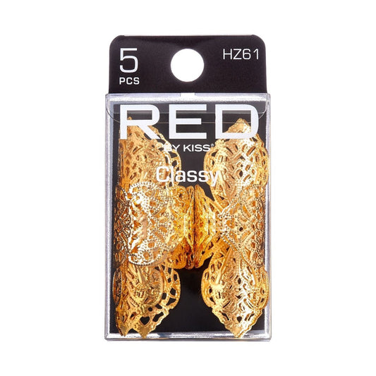 RED Braid Charm HZ61 Gold