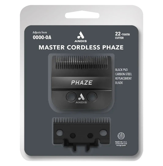 Andis Master Cordless Clipper Phaze Blade Set