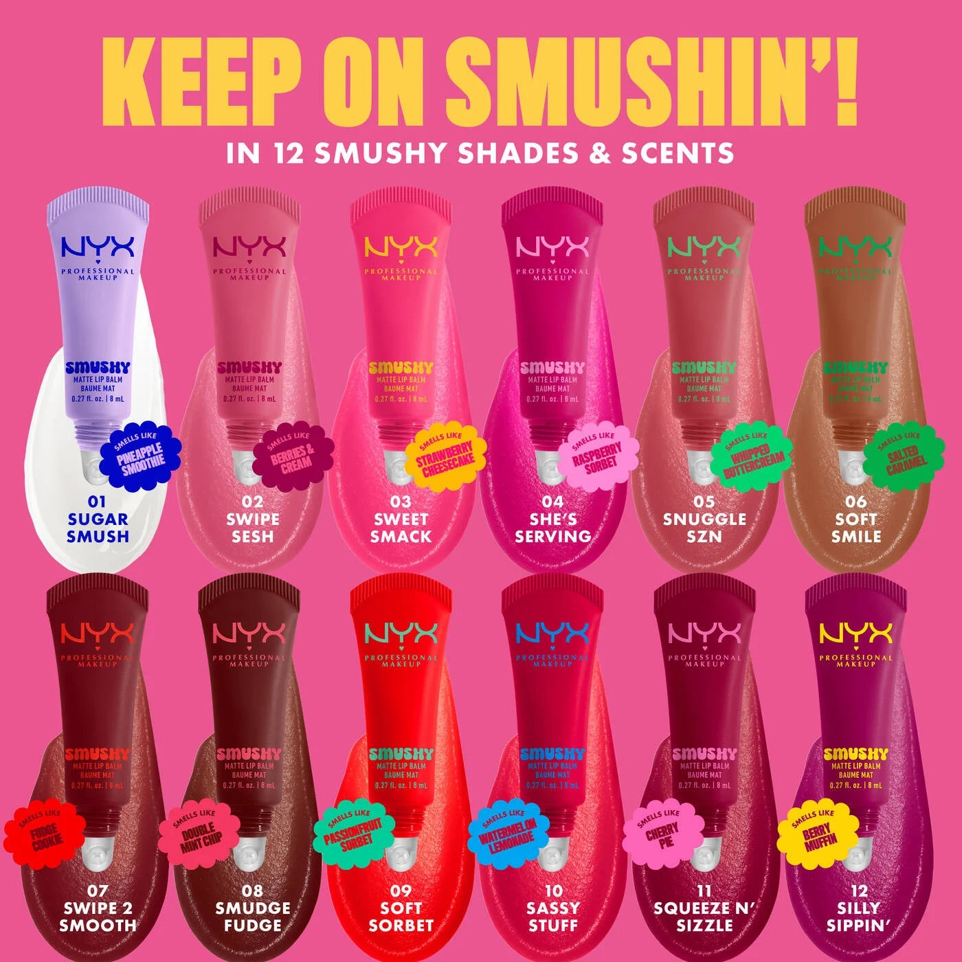 NYX Smushy Matte Lip Balm