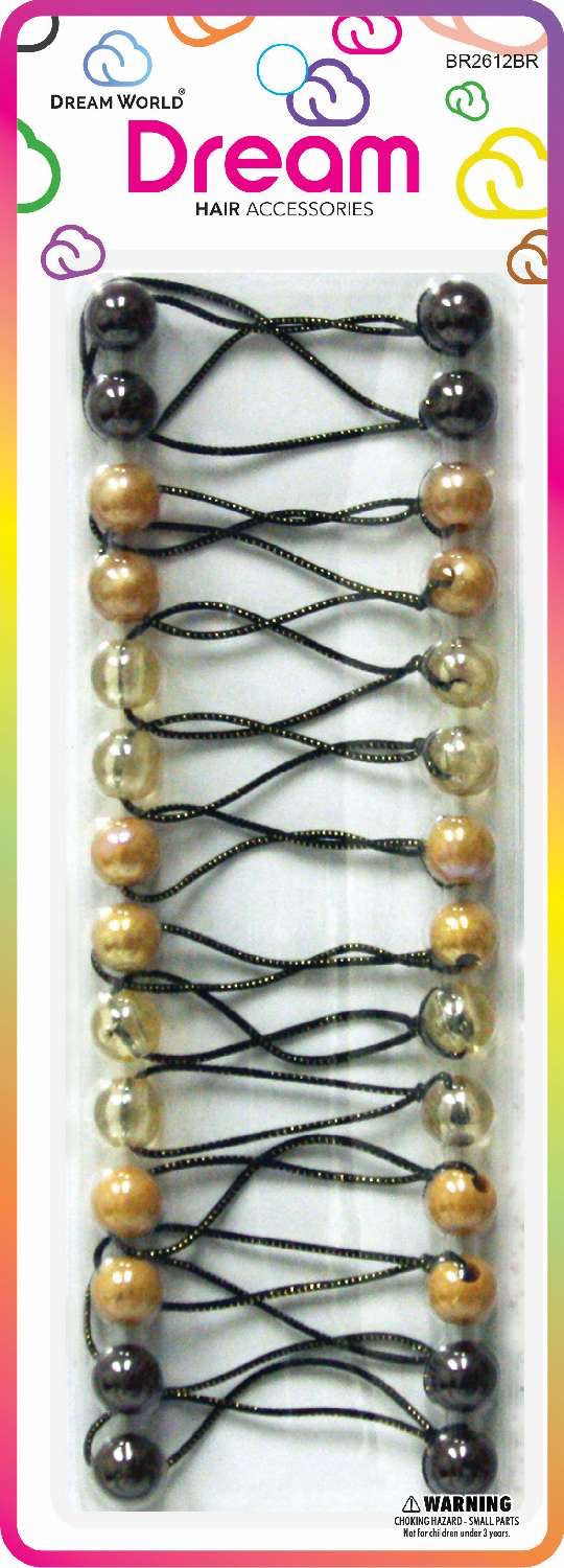 DREAM P/T 12MM 14PC BROWN ASSORTED