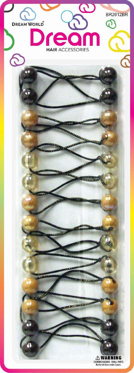 DREAM P/T 12MM 14PC BROWN ASSORTED