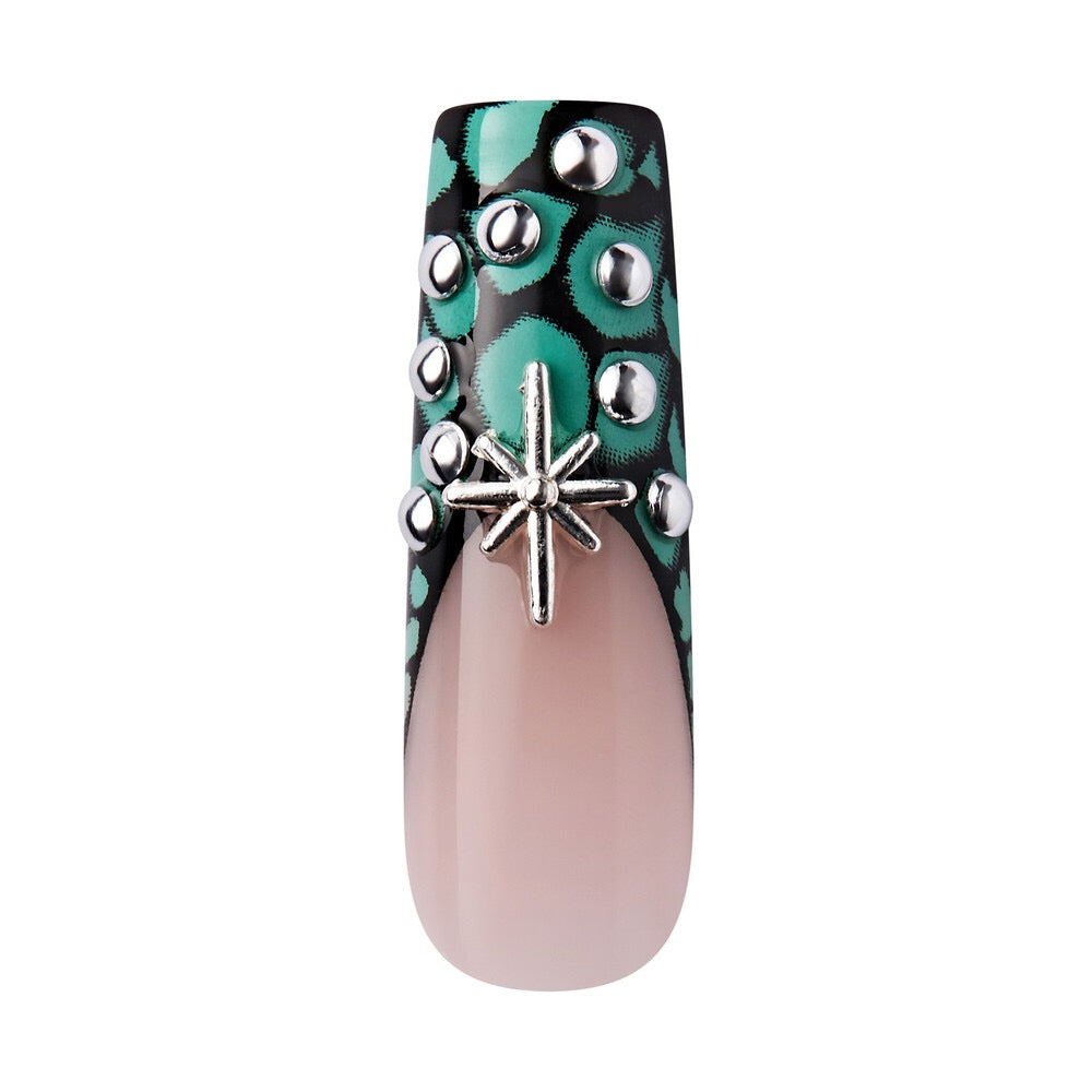 Gold Finger Handmade Nails - Debutante