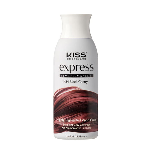 Kiss Semi Permanent Hair Color K84 Black Cherry