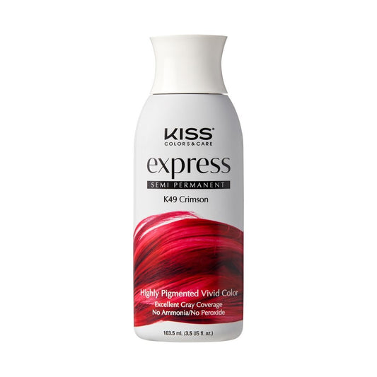 Kiss Semi Permanent Hair Color K49 Crimson